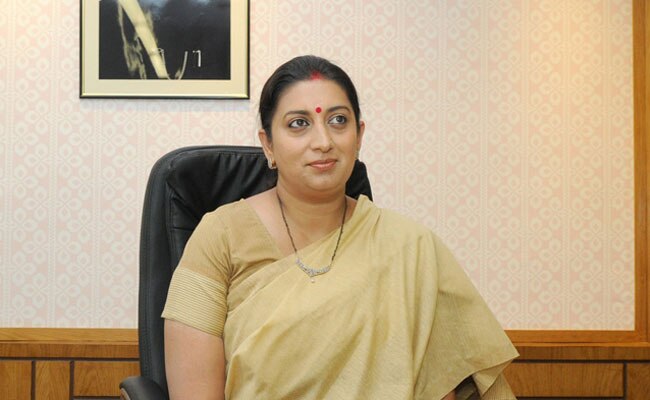 HRD Minister- Smriti Irani