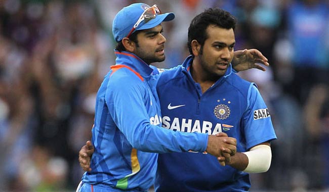 विराट कोहली और रोहित शर्मा