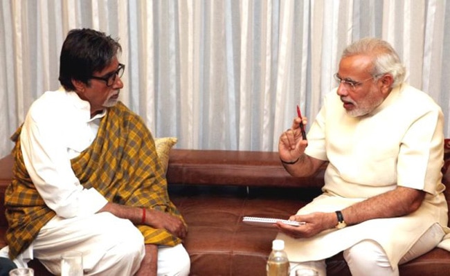 सरकार की छवि बेहतर बनाने के लिए मोदी का दाव अमिताभ पर