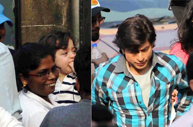 Abram and Shahrukh khan