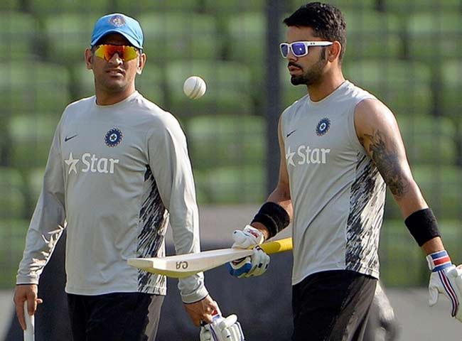 धोनी और कोहली