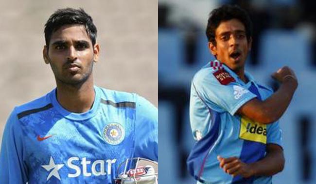 भुवनेश्वर कुमार और धवल कुलकर्णी