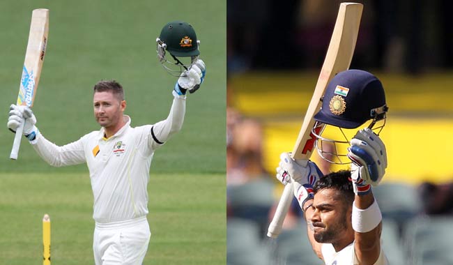 माइकल क्लार्क और विराट कोहली