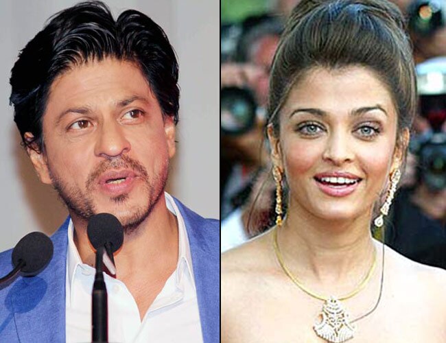 Shahrukh khan and Aishwarya rai
