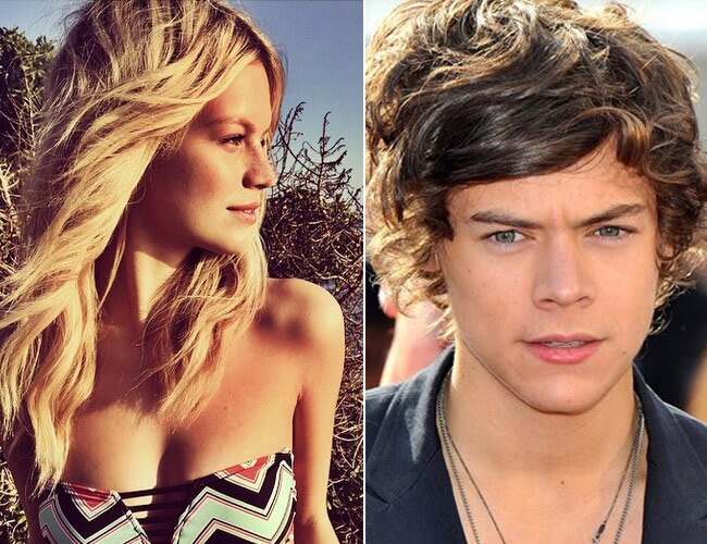 Nadine Leopold and Harry Styles