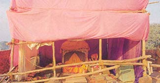 विवादित स्थल पर विराजमान रामलला