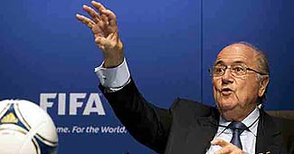 फीफा प्रमुख सेप ब्लाटर