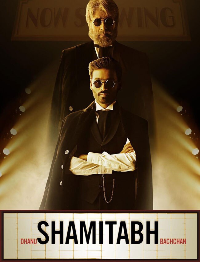 Amitabh Bachchan and Dhanush