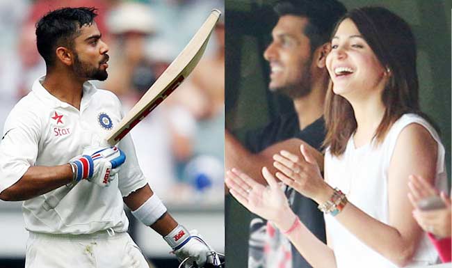 Virat kohli and Anushka Sharma