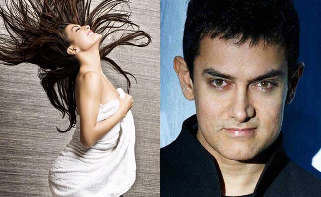Aamir khan and Jacqueline Fernandez