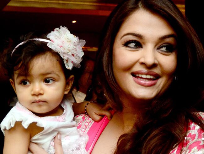 Aishwarya Rai with her daughter Aaradhya