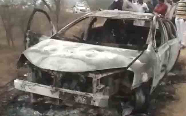 Haryana: dead bodies found in a car
