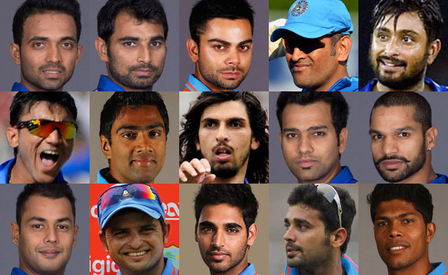 Team India 15 probables for World Cup 2015