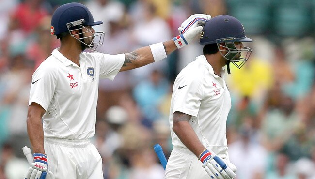 विराट कोहली और मुरली विजय