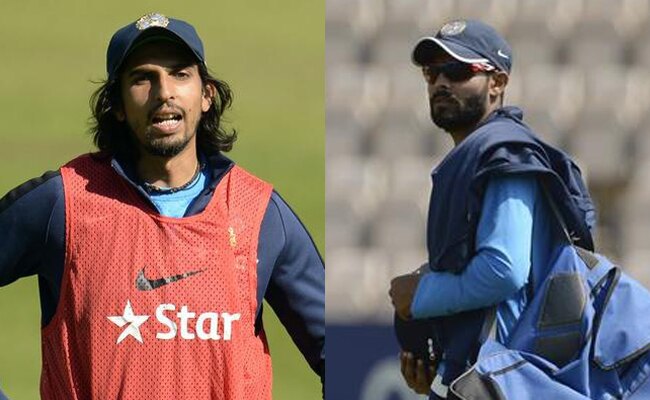 ईशांत शर्मा और रवींद्र जडेजा