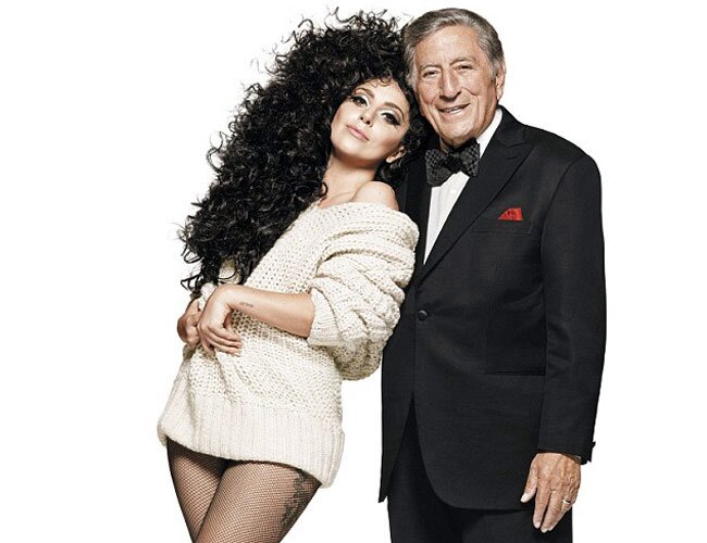 Pop star Lady Gaga and Tony Bennett
