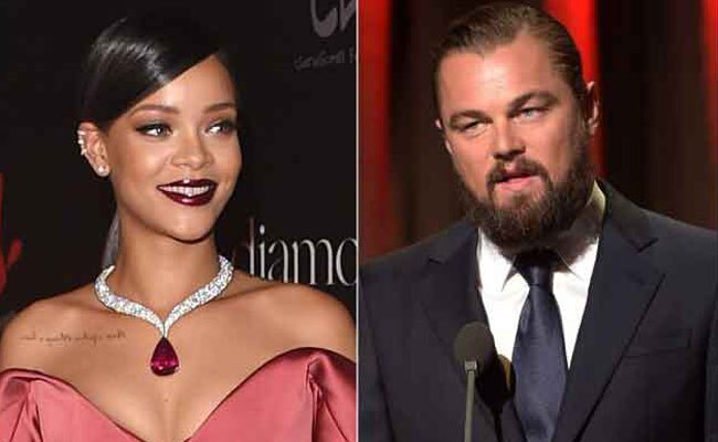 लियोनार्डो डी कैप्रियो और रिहाना