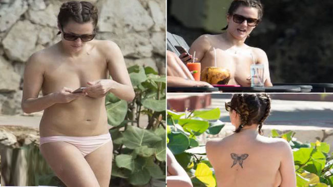 टॉपलेस कैरोलाइन फलैक