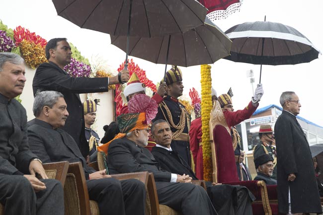 ओबामा के साथ मोदी