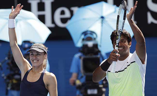 लिएंडर पेस और मार्टिना हिंगिस