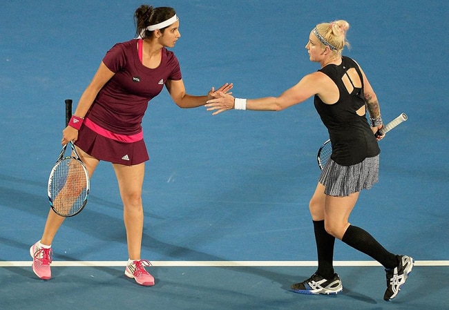 सानिया मिर्जा ने बेथानी माटेक सैंड्स