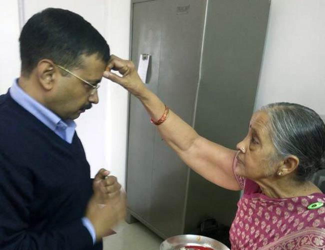 शपथ ग्रहण से पहले केजरीवाल की फाइल फोटो