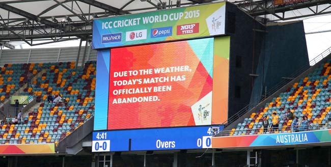 ऑस्ट्रेलिया बांग्लादेश का मैच रद्द