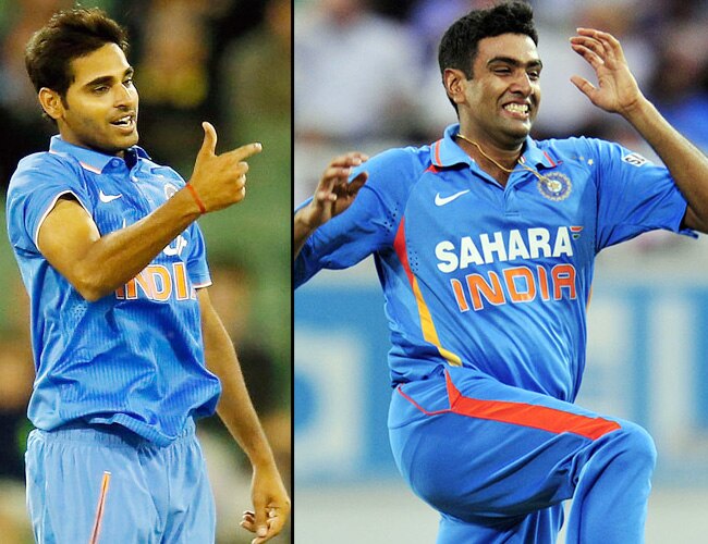 भुवनेश्वर कुमार और आर अश्विन