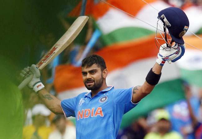 शतक जड़ने के बाद विराट कोहली