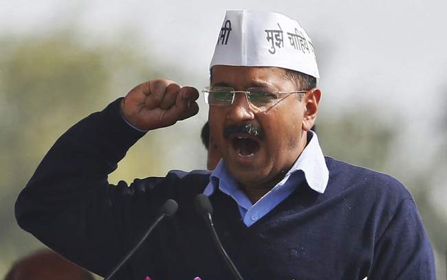 दिल्ली के मुख्यमंत्री अरविंद केजरीवाल