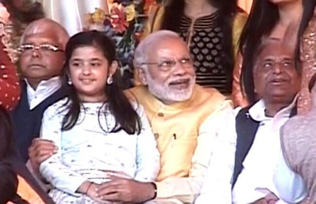 लालू प्रसाद, नरेंद्र मोदी, मुलायम सिंह यादव