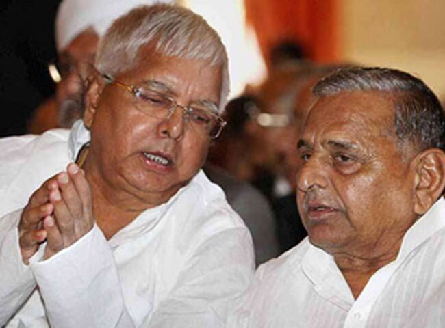 लालू प्रसाद यादव और मुलायम सिंह यादव