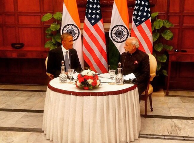 भारत यात्रा के दौरान बराक ओबामा और पीएम मोदी (फाइल फोटो)