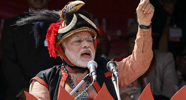 अरुणाचल प्रदेश के दौरे पर थे प्रधानमंत्री नरेंद्र मोदी