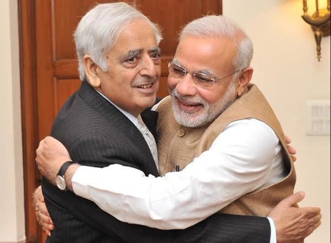 मुफ्ती और मोदी