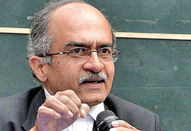 सुप्रीम कोर्ट के वकील प्रशांत भूषण