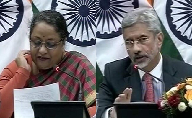 सुजता सिंह और एस. जयशंकर