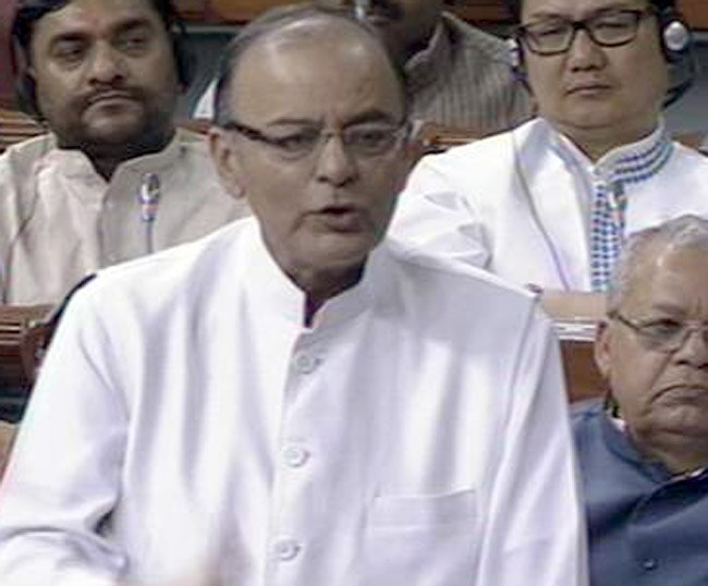 लोकसभा में अरुण जेटली