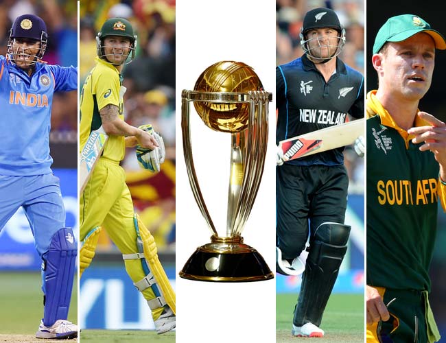 वर्ल्ड कप ट्रॉफी के लिए भिड़ेंगी ये 4 टीमें