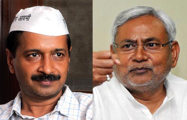 अरविंद केजरीवाल और नीतीश कुमार