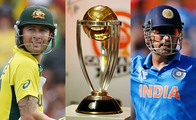 माइकल क्लार्क और महेंद्र सिंह धोनी