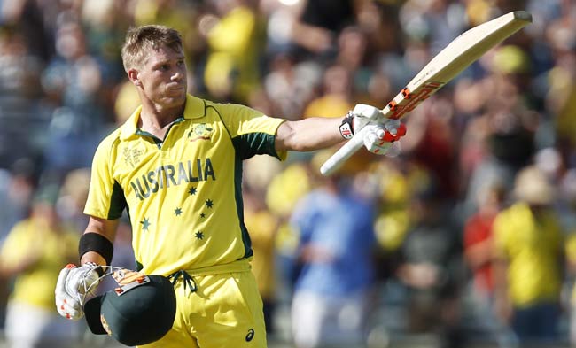 डेविड वार्नर की शानदार पारी