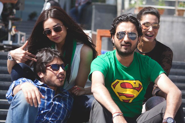 Film 'Dilliwali Zalim girlfriend' Star cast