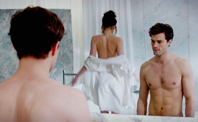 फिल्म फिफ्टी शेड्स ऑफ ग्रे का एक दृश्य