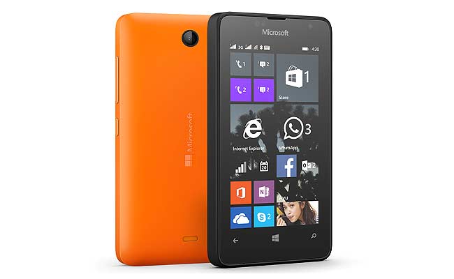 नया स्मार्टफोन लुमिया 430