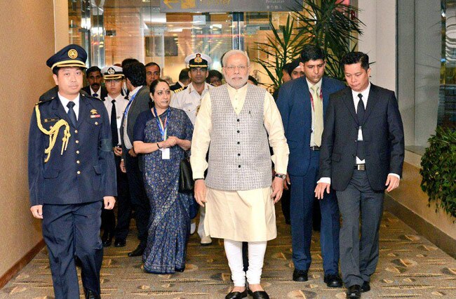 सिंगापुर में प्रधानमंत्री मोदी