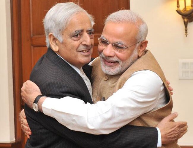 clashesh starts in bjp pdp after cm mufti contoversial statement over prisoners and terrorsit