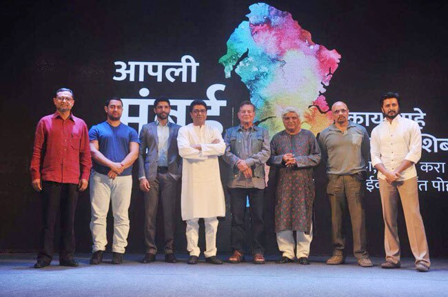 'मुंबई के विकास' के लिए पहुंचा बॉलीवुड