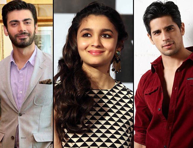 Fawad Khan, Alia bhatt, Sidharth Malhotra