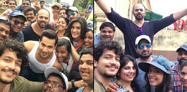 Film Dilwale's team in Goa